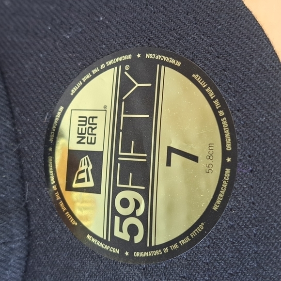 New Era Miami Marlins "305" 59fifty black and gold size 7 fitted baseball hat - Picture 3 of 11